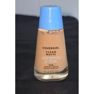 Covergirl Clean Liquid Foundation 548 Perfect Beige - Original Discontinued NEW